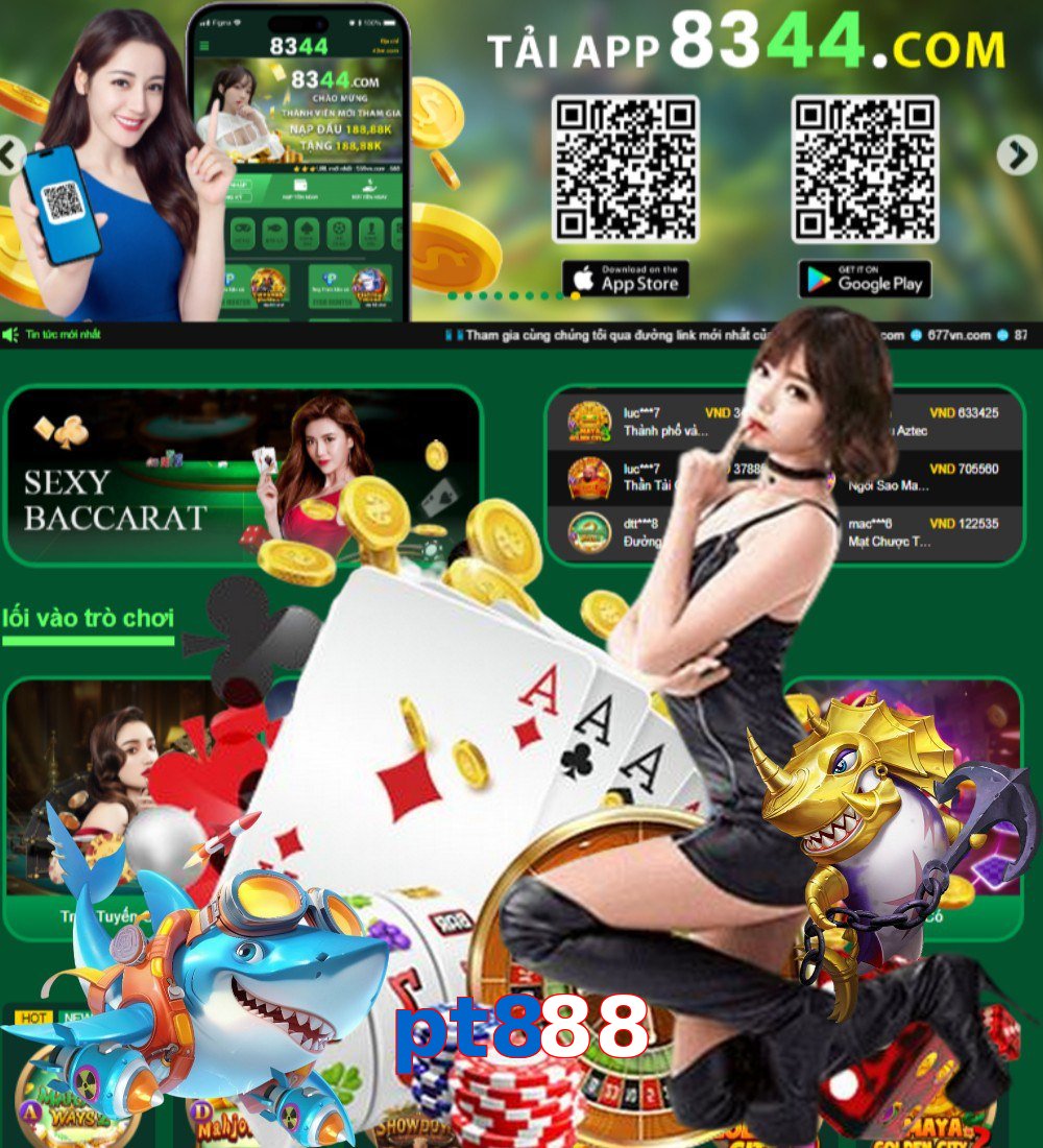 Casino Trực Tuyến Trò Chơi Được Yêu Thích Tại pt888